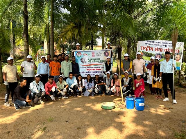 स्वच्छता ही सेवा -Event of Government Naveen Mahavidyalaya, Premnagar, C.G.